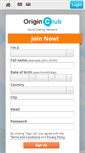 Mobile Screenshot of originclub.com